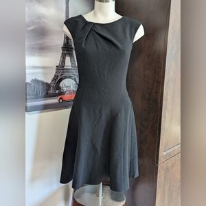 Le Chateau Black Midi Dress
